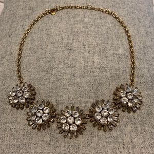 J.Crew gold statement necklace